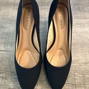 Kelly & Katie Elegant Black Heels